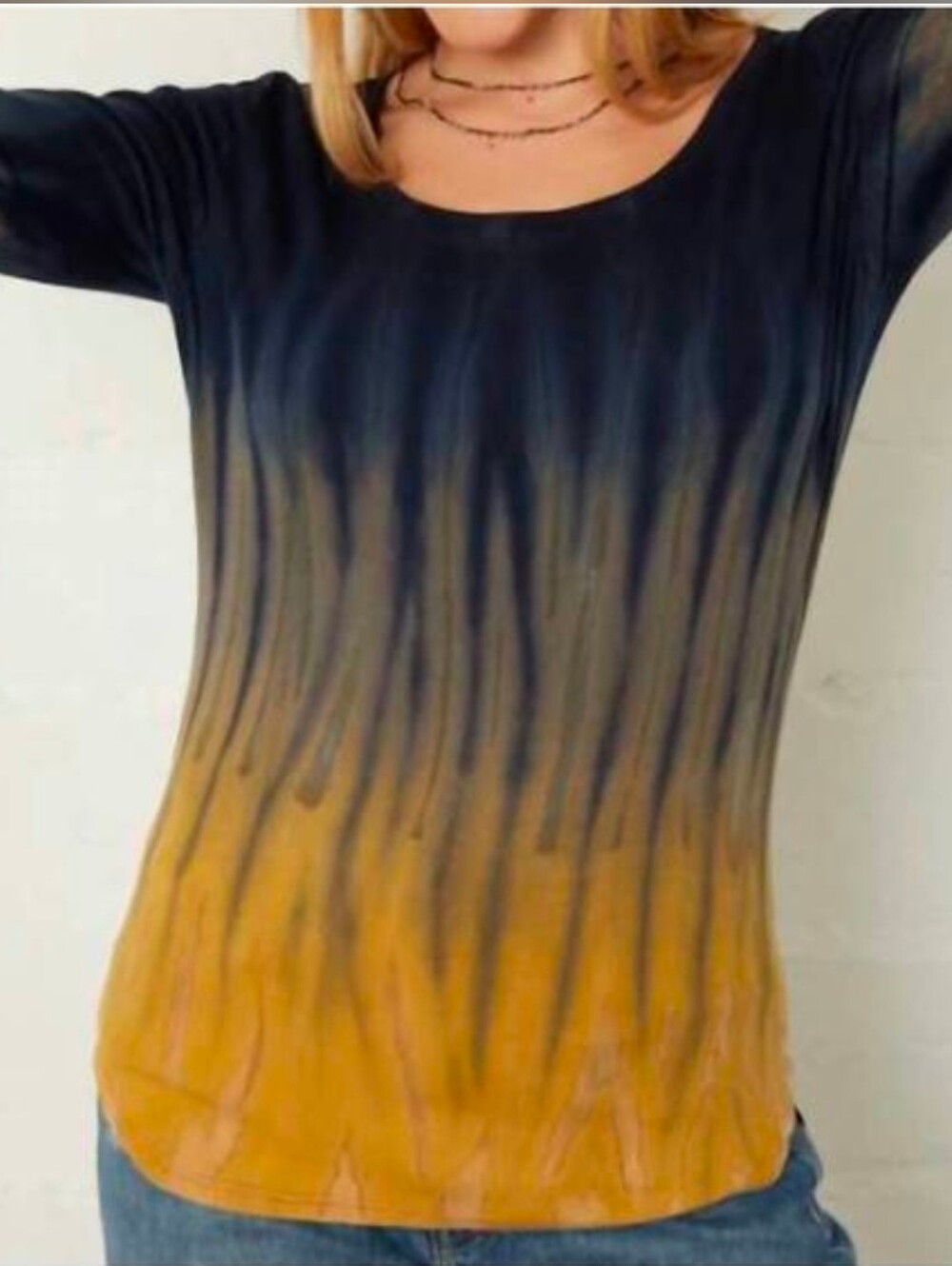 River + Sky Found Love Tee, Size Large